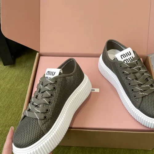 Replica MIU MIU Casual Shoes For Women #1453125 $100.00 USD for Wholesale