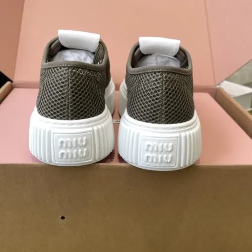Replica MIU MIU Casual Shoes For Women #1453125 $100.00 USD for Wholesale
