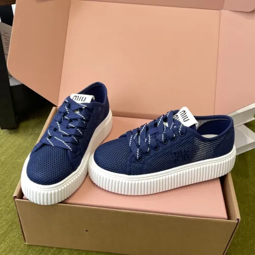 Cheap MIU MIU Casual Shoes For Women #1453127, $$100.00 USD On MIU MIU Casual Shoes