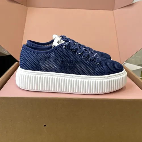 Replica MIU MIU Casual Shoes For Women #1453127 $100.00 USD for Wholesale