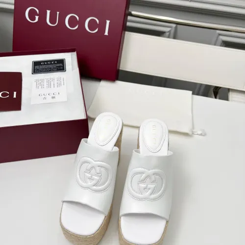 Replica Gucci Slippers For Women #1453134 $85.00 USD for Wholesale
