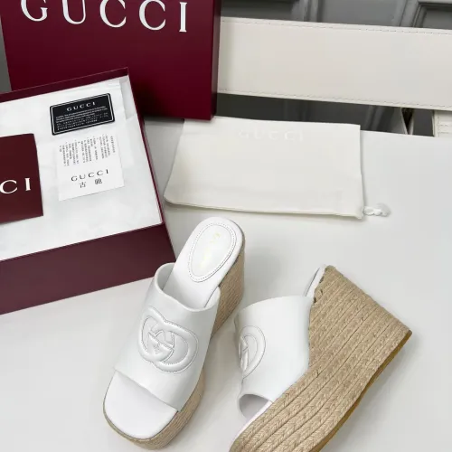 Replica Gucci Slippers For Women #1453134 $85.00 USD for Wholesale