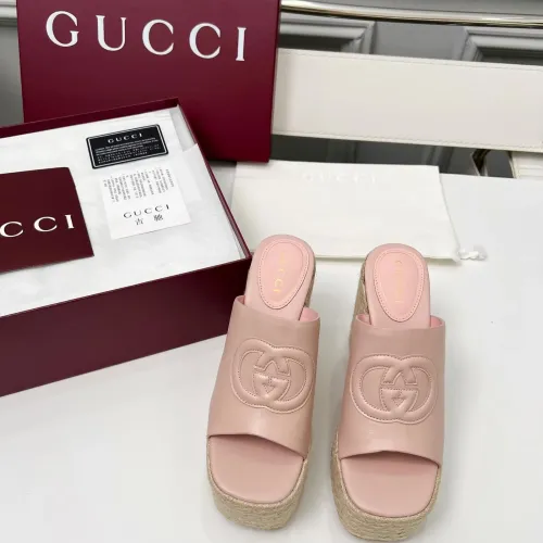 Replica Gucci Slippers For Women #1453135 $85.00 USD for Wholesale