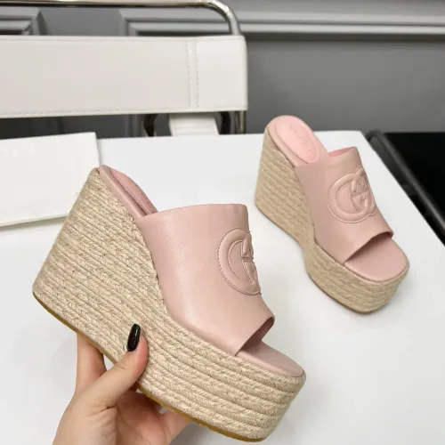 Replica Gucci Slippers For Women #1453135 $85.00 USD for Wholesale