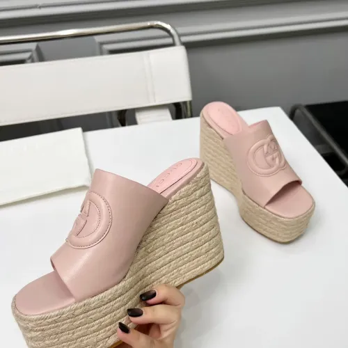Replica Gucci Slippers For Women #1453135 $85.00 USD for Wholesale