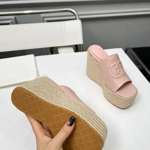 Replica Gucci Slippers For Women #1453135 $85.00 USD for Wholesale