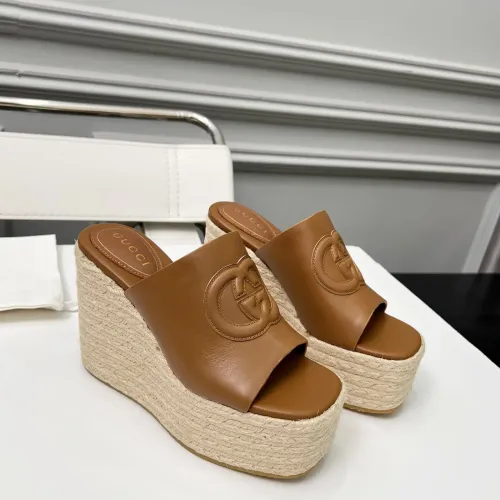 Replica Gucci Slippers For Women #1453136 $85.00 USD for Wholesale