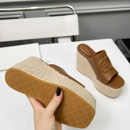 Replica Gucci Slippers For Women #1453136 $85.00 USD for Wholesale