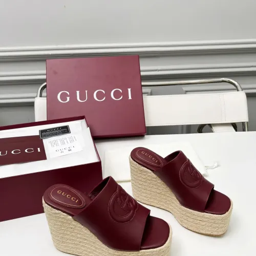 Replica Gucci Slippers For Women #1453137 $85.00 USD for Wholesale
