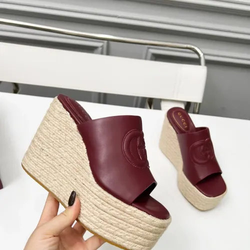 Replica Gucci Slippers For Women #1453137 $85.00 USD for Wholesale