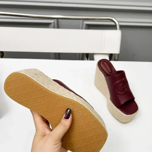Replica Gucci Slippers For Women #1453137 $85.00 USD for Wholesale
