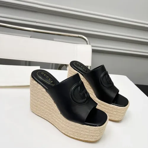 Replica Gucci Slippers For Women #1453138 $85.00 USD for Wholesale