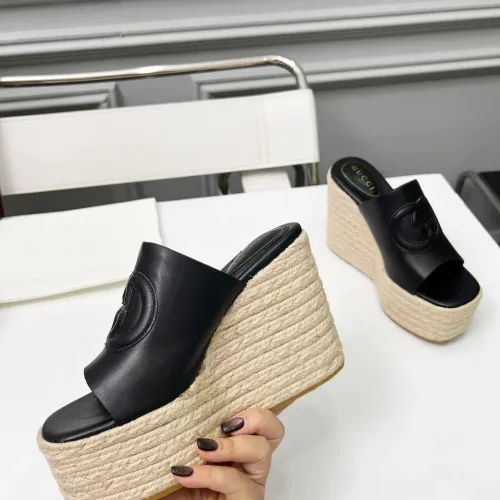 Replica Gucci Slippers For Women #1453138 $85.00 USD for Wholesale