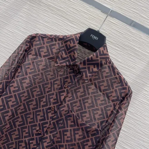 Replica Fendi Tracksuits Long Sleeved For Women #1453141 $80.00 USD for Wholesale
