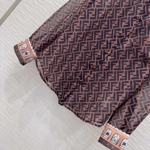 Replica Fendi Tracksuits Long Sleeved For Women #1453141 $80.00 USD for Wholesale