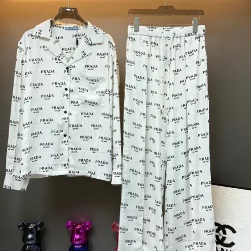 Cheap Prada Pajamas Long Sleeved For Women #1453157, $$92.00 USD On Prada Tracksuits