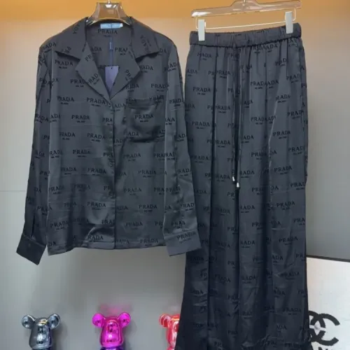 Cheap Prada Pajamas Long Sleeved For Women #1453160, $$92.00 USD On Prada Tracksuits