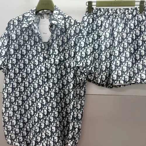 Cheap Christian Dior Pajamas Short Sleeved For Women #1453191, $$76.00 USD On Christian Dior Tracksuits