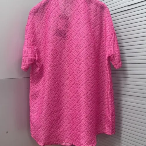 Replica Fendi Pajamas Short Sleeved For Women #1453196 $76.00 USD for Wholesale