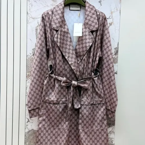 Replica Gucci Pajamas Long Sleeved For Women #1453197 $88.00 USD for Wholesale