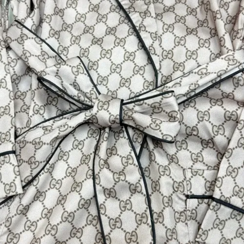 Replica Gucci Pajamas Long Sleeved For Women #1453197 $88.00 USD for Wholesale