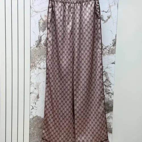 Replica Gucci Pajamas Long Sleeved For Women #1453197 $88.00 USD for Wholesale