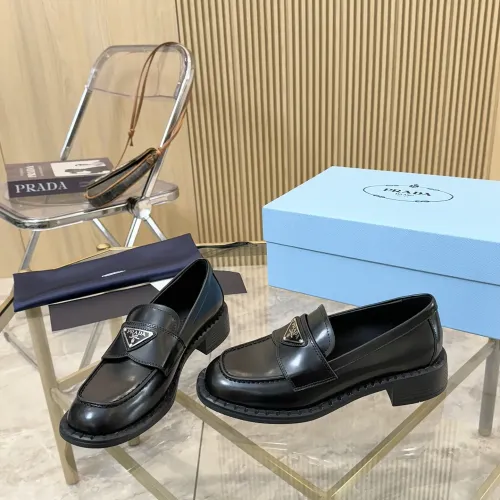 Cheap Prada Leather Shoes For Women #1453200, $$100.00 USD On Prada Leather Shoes