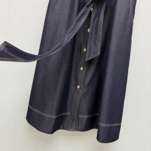 Replica Burberry Dresses Short Sleeved For Women #1453212 $130.00 USD for Wholesale