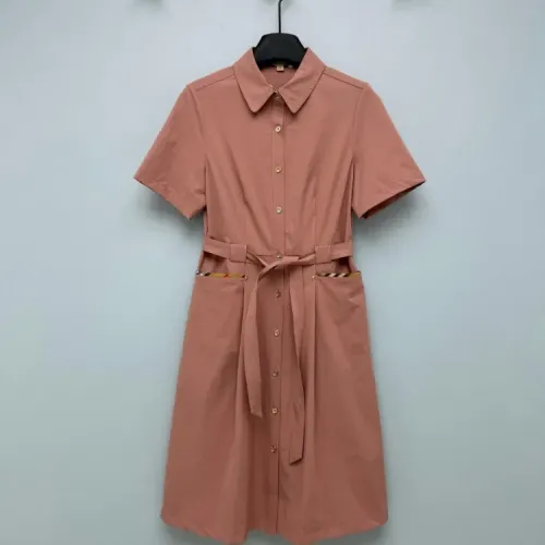 Cheap Burberry Dresses Short Sleeved For Women #1453213, $$128.00 USD On Burberry Dresses