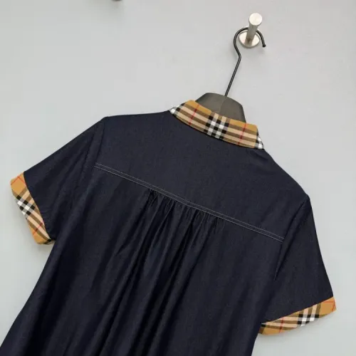 Replica Burberry Dresses Short Sleeved For Women #1453217 $130.00 USD for Wholesale