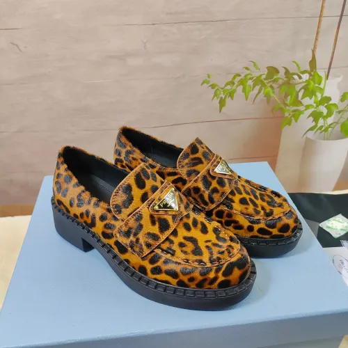 Cheap Prada Leather Shoes For Men #1453226, $$98.00 USD On Prada Leather Shoes