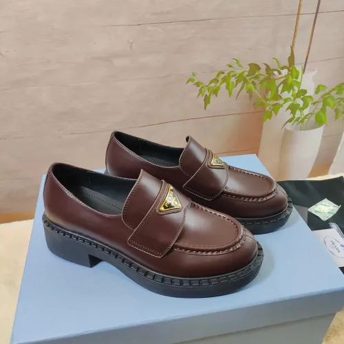 Cheap Prada Leather Shoes For Men #1453229, $$98.00 USD On Prada Leather Shoes