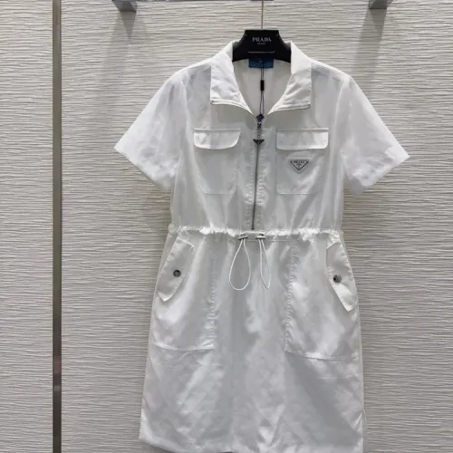 Cheap Prada Dresses Short Sleeved For Women #1453239, $$82.00 USD On Prada Dresses
