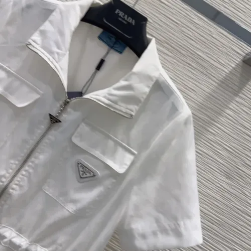 Replica Prada Dresses Short Sleeved For Women #1453239 $82.00 USD for Wholesale