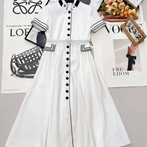 Cheap Christian Dior Dresses Short Sleeved For Women #1453240, $$140.00 USD On Christian Dior Dresses