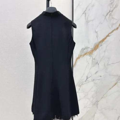 Replica Christian Dior Dresses Sleeveless For Women #1453243 $76.00 USD for Wholesale