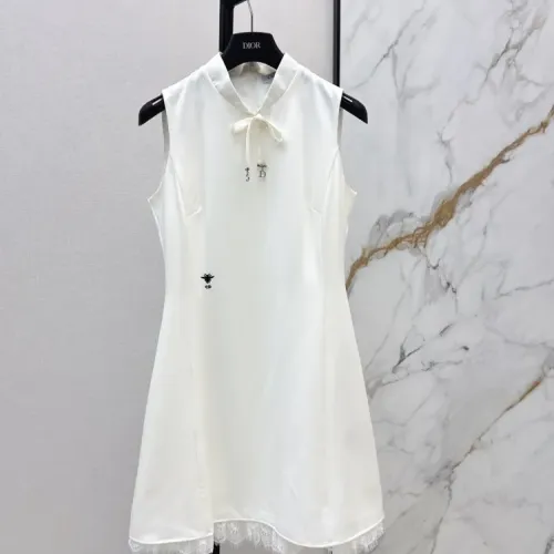 Cheap Christian Dior Dresses Sleeveless For Women #1453244, $$76.00 USD On Christian Dior Dresses