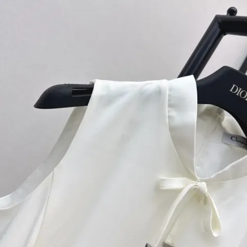 Replica Christian Dior Dresses Sleeveless For Women #1453244 $76.00 USD for Wholesale
