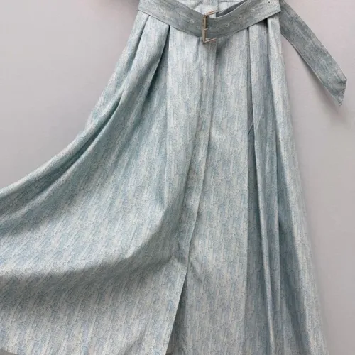 Replica Christian Dior Dresses Short Sleeved For Women #1453246 $132.00 USD for Wholesale