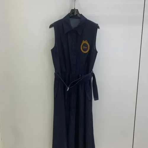 Cheap Christian Dior Dresses Sleeveless For Women #1453248, $$76.00 USD On Christian Dior Dresses