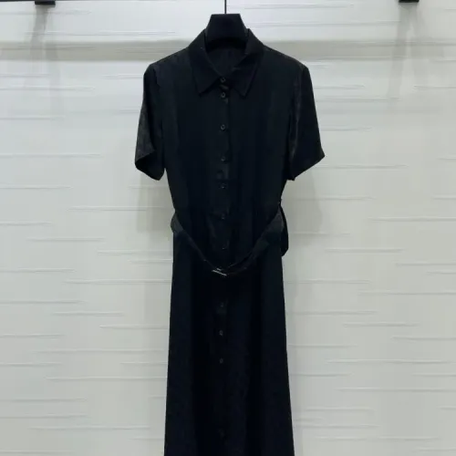 Cheap Fendi Dresses Short Sleeved For Women #1453251, $$80.00 USD On Fendi Dresses