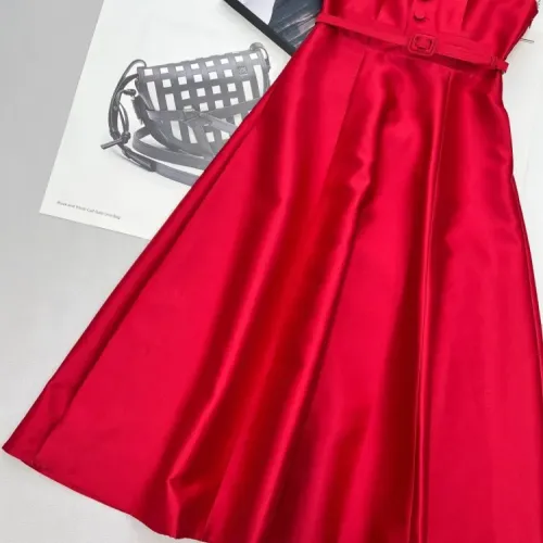 Replica Christian Dior Dresses Sleeveless For Women #1453259 $130.00 USD for Wholesale