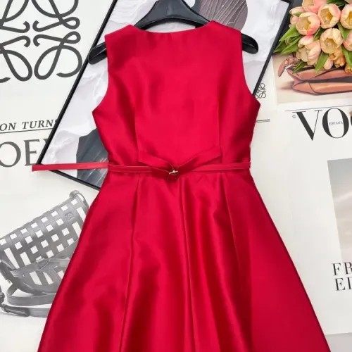 Replica Christian Dior Dresses Sleeveless For Women #1453259 $130.00 USD for Wholesale