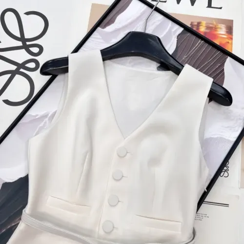 Replica Christian Dior Dresses Sleeveless For Women #1453260 $130.00 USD for Wholesale