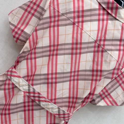 Replica Burberry Dresses Short Sleeved For Women #1453266 $122.00 USD for Wholesale
