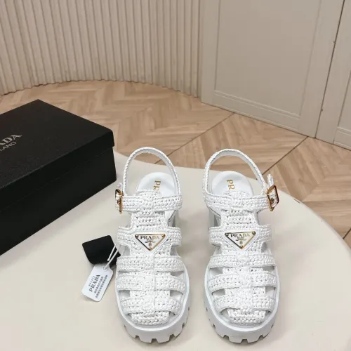 Replica Prada Sandal For Women #1453273 $132.00 USD for Wholesale