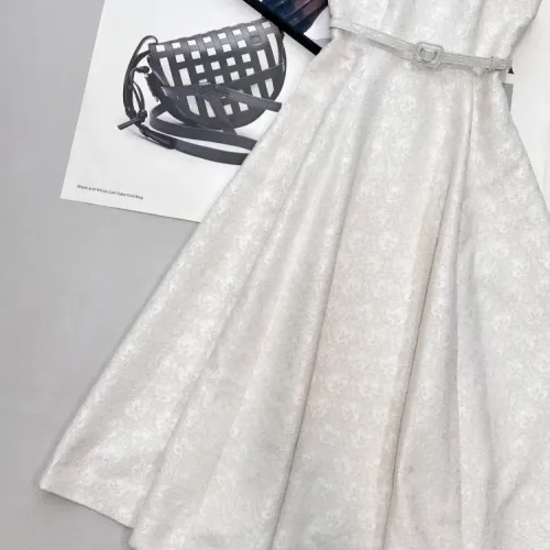 Replica Christian Dior Dresses Sleeveless For Women #1453283 $140.00 USD for Wholesale