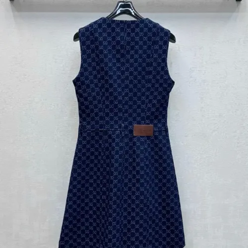 Replica Gucci Dresses Sleeveless For Women #1453293 $115.00 USD for Wholesale