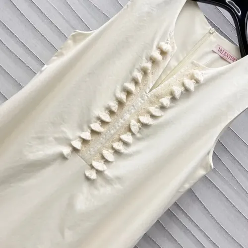 Replica Valentino Dresses Sleeveless For Women #1453296 $76.00 USD for Wholesale