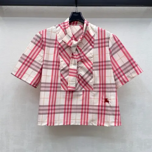 Replica Burberry Tracksuits Short Sleeved For Women #1453297 $145.00 USD for Wholesale